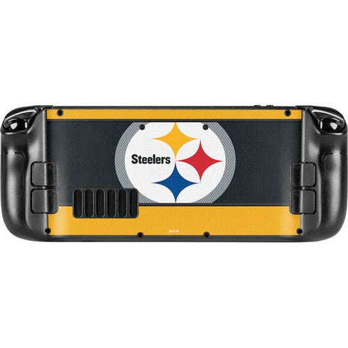 NFL Pittsburgh Steelers Zone Block Steam Deck Handheld Gaming Computer Skin